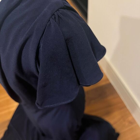 Mac Duggal jersey one shoulder gown size 10 NWOT - Picture 12 of 15